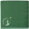 L'oiseau bateau Serviette de bain dino vert forêt (70 x 140 cm)