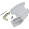 Candy Poignee hublot blanche 49016396 pour Lave-linge Candy
