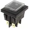 Interrupteur 4 cosses noir protege pour Nettoyeur haute pression Lavor