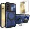 Coque pour Samsung Galaxy S24 - BOOLING - Protection avec Anneau et Co...