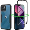 PROSHOP Coque Iphone 13 (6,1 Pouces) Protection Integrale Tpu Avant Et Arriere Double Face Noir