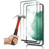 PROSHOP [2 Pièces] Verre Trempé pour Samsung Galaxy S22 Plus - Protection Intégrale 3D avec Bordures Noir