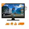 Téléviseur LED 19" ANTARION avec DVD Intégré - Camping Car 12V