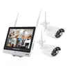 Optex SEMAC KIT 2 Cameras PRO Vidéo Surveillance + Ecran 12" 30 cm Sans Fil