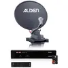 Pack ALDEN Onelight Parabole Automatique 60cm + Récepteur satellite SA...