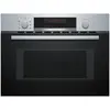BOSCH Four Micro-ondes encastrable 44L 5 puissance 900W inox TU
