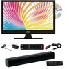 Téléviseur LED 16" ANTARION avec lecteur DVD intégré et barre de son B...