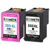 COMETE - 305XL - 2 Cartouches d'encre Compatible avec HP 305 ou 305XL ...