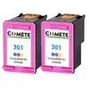 COMETE - 301 - 2 Cartouches d'encre Compatibles HP - Couleur - Marque ...