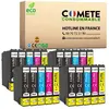 COMETE, Marque française - T0715 - 20 Cartouches d'encre compatibles a...