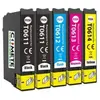 COMETE - T0615 - 5 Cartouches d'encre Compatible EPSON T061 - Noir et ...