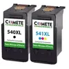 COMETE - 540XL 541XL - 2 Cartouches d'encre Compatibles avec Canon - M...