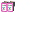 COMETE - 302 XL - 2 Cartouches d'encre compatibles avec HP - Marque fr...