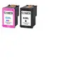 COMETE CONSOMMABLE 62XL - 2 Cartouches compatibles HP 62 XL - 1 Noir + 1 Couleurs