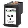 COMETE - 62XL - 1 Cartouche d'encre Compatible pour HP 62/62XL- Noir -...