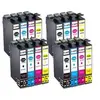 COMETE - 16XL - 16 Cartouches d'encre Compatibles Epson 16 XL - Marque...