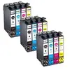 COMETE - 16XL - 12 Cartouches d'encre Compatibles Epson 16 XL - Marque...