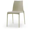 Cinna - Chaise empilable Petra - Beige - Aluminium laqué - Designer Marco Pocci