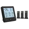Neoteck station météo sans fil avec 3 capteurs extérieurs thermomètre ...