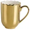 Mathilde M - Mug en Porcelaine Marguerite doré - 0.25 cl T.U