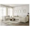Ensemble canapé droit fixe 3 + 2 places + fauteuil GIORGIA velours côtelé Bobochic
