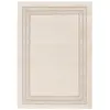 Bobochic - Tapis Tapis poil ras alexandria motif abstrait 200x290 Beige