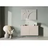 Bobochic - Buffet Buffet 2 portes 120 cm atlas Beige