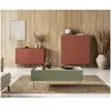 Tables Basses Bobochic Table basse avec 2 tiroirs 120 cm atlas Vert