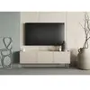 Bobochic - Meuble tv Meuble tv 3 portes 170 cm atlas Beige
