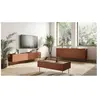 Tables Basses Bobochic Table basse avec 2 tiroirs 120 cm atlas Rouge