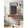 Bobochic - Consoles Console suspendue 2 tiroirs 100 cm atlas Rouge