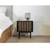 Bobochic - Table de chevet Lot de 2 Chevets 1 porte corneille avec tas...