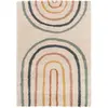 Tapis poils mi-longs LILIA motif abstrait Bobochic