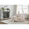 Pouf ultra moelleux LILIBET tissu imitation fourrure Rose   BOBOCHIC TU