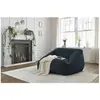 Pouf ultra moelleux LILIBET tissu imitation fourrure Bobochic