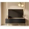 Bobochic - Accueil Séjour Meuble tv Meuble tv 3 portes 170 cm atlas Noir