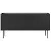 Bobochic - Accueil Séjour Meuble tv Meuble tv 2 portes 120 cm atlas Noir