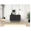 Bobochic - Accueil Séjour Buffet Buffet 2 portes 120 cm atlas Noir