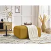 Bobochic pouf zephyr jaune ZEPHYR