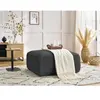 Bobochic pouf zephyr gris foncé ZEPHYR