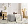 Bobochic pouf zephyr gris clair ZEPHYR