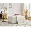 Bobochic pouf zephyr blanc ZEPHYR