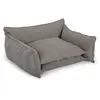 Panier pour chien PLUTO tissu texturé taupe xl (100 cm)  BOBOCHIC