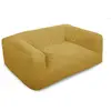 Panier pour chien SALTO tissu imitation fourrure Jaune   BOBOCHIC TU