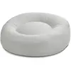 Pouf extérieur avec bâche de protection ELOANE Gris clair   BOBOCHIC TU