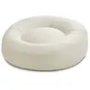 Pouf extérieur avec bâche de protection ELOANE Beige   BOBOCHIC TU