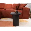 Table basse D.40 cm GIGI bois massif de manguier noir BOBOCHIC