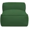 BOBOCHIC Chauffeuse 1 place sans accoudoir pour canapé de jardin modul...