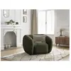 Bobochic - Accueil Séjour Fauteuil & pouf Fauteuil celine tissu texturé Vert