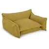 Panier pour chien PLUTO tissu texturé jaune xxl (123 cm)  BOBOCHIC